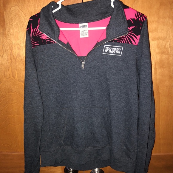 PINK Quarter Zip - Picture 1 of 1